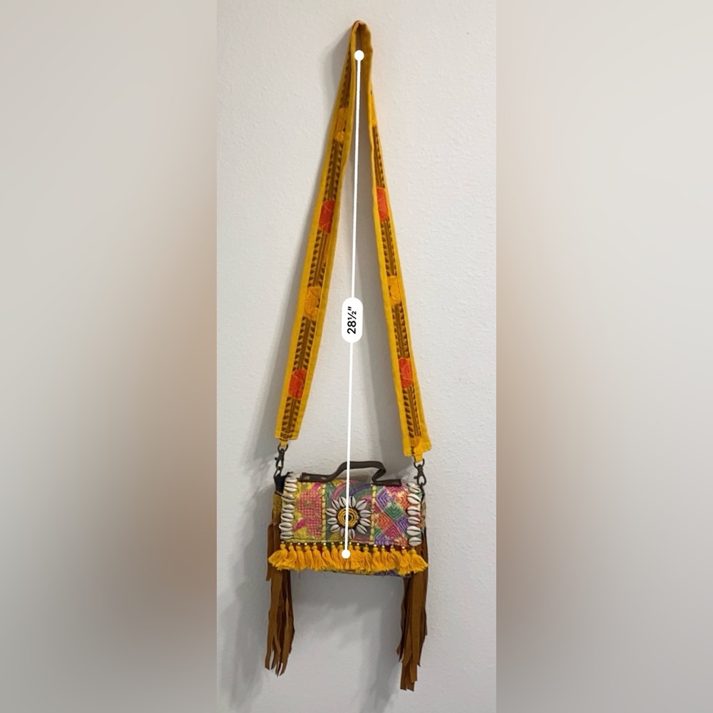 Colorful Bohemian Fringe Bag - Picture 2 of 13